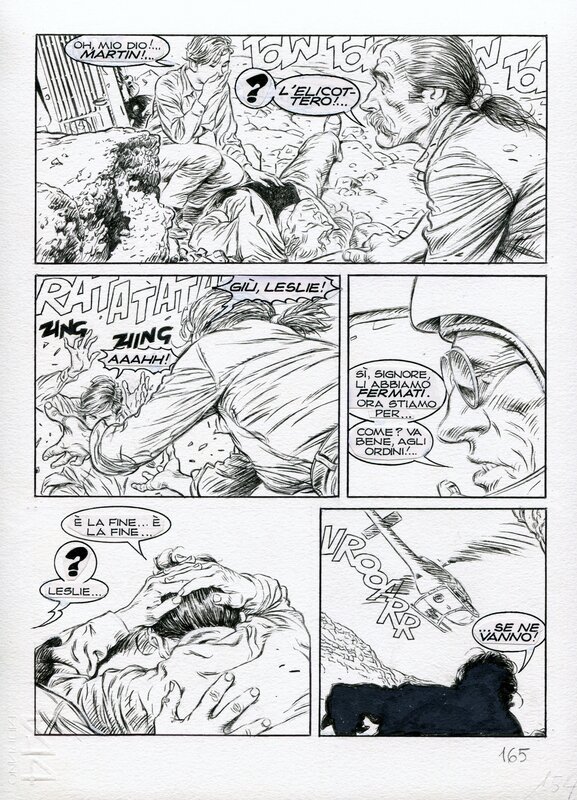 Martin Mystere Gigante 04 pg 165 by Eugenio Sicomoro - Comic Strip