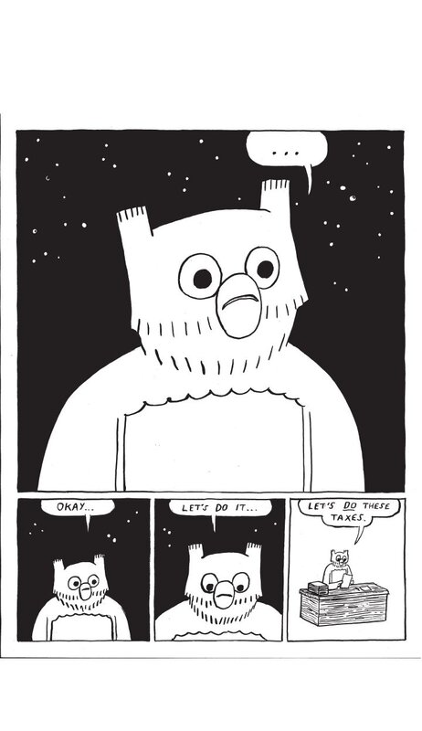 Simon Hanselmann, HTML Flowers, Megg Mogg & Owl - Lucidity - Comic Strip