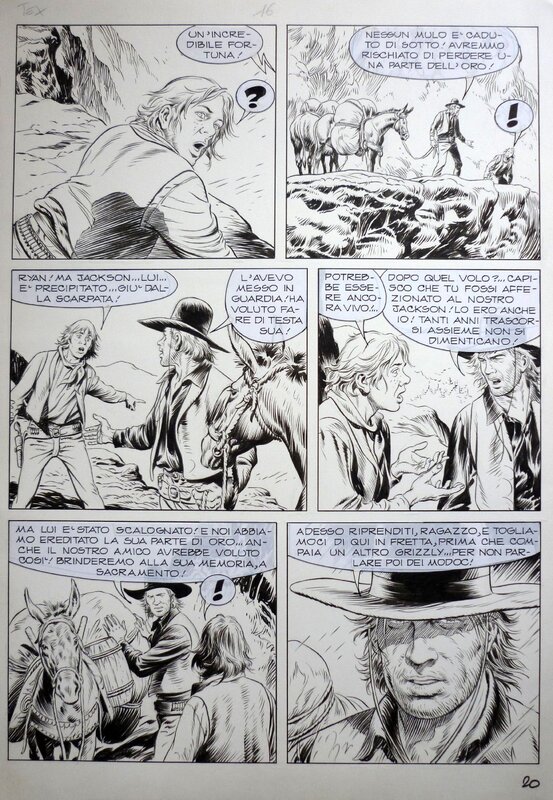 Tex 603 pg 020 by Marco Torricelli - Planche originale