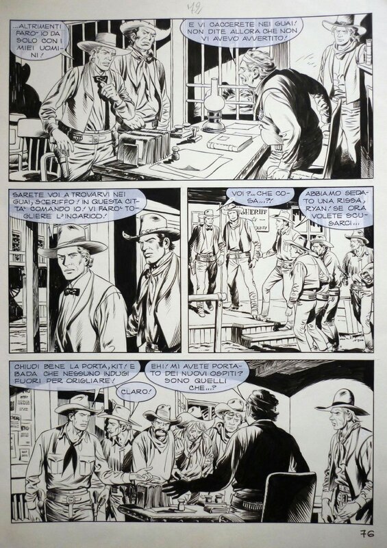 Tex 603 pg 076 by Marco Torricelli - Planche originale