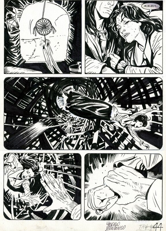 Giuseppe Barbati, Maurizio Di Vincenzo, Magico Vento 095 pg 044 by Barbati/Di Vincenzo - Comic Strip