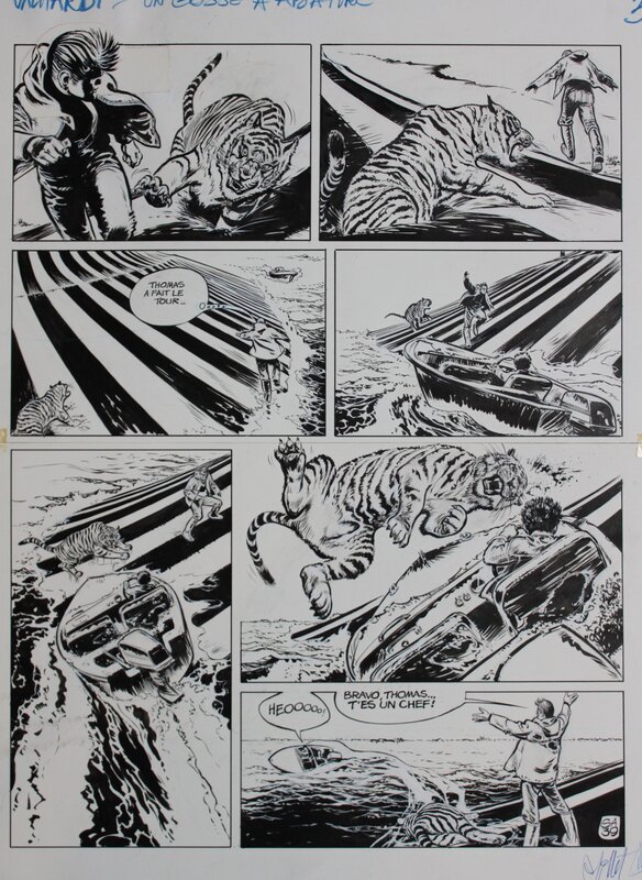 René Follet - Valhardi tome 14 : Un gosse à abattre - Planche 39 - Comic Strip