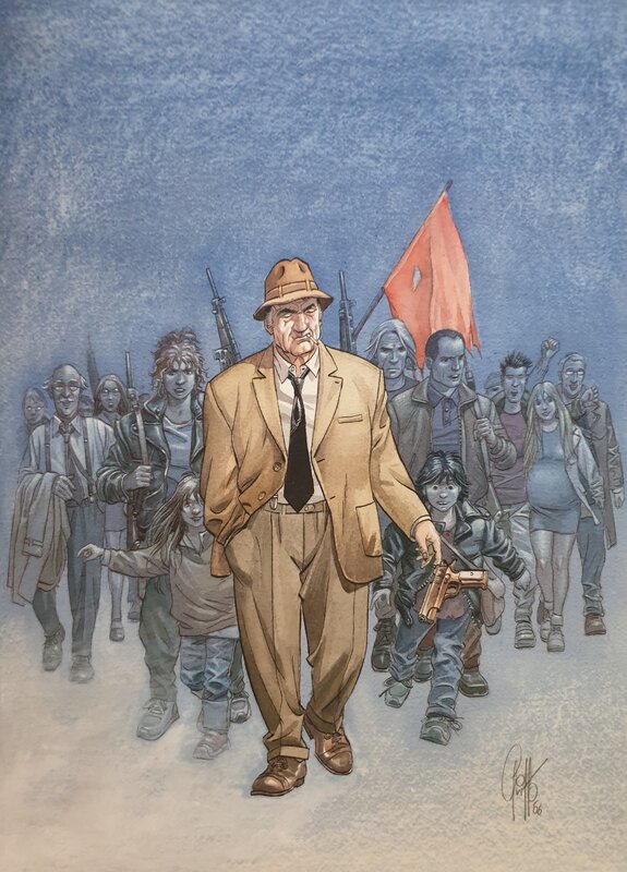 Griffo, Sos Bonheur. Intégrale - Original Illustration
