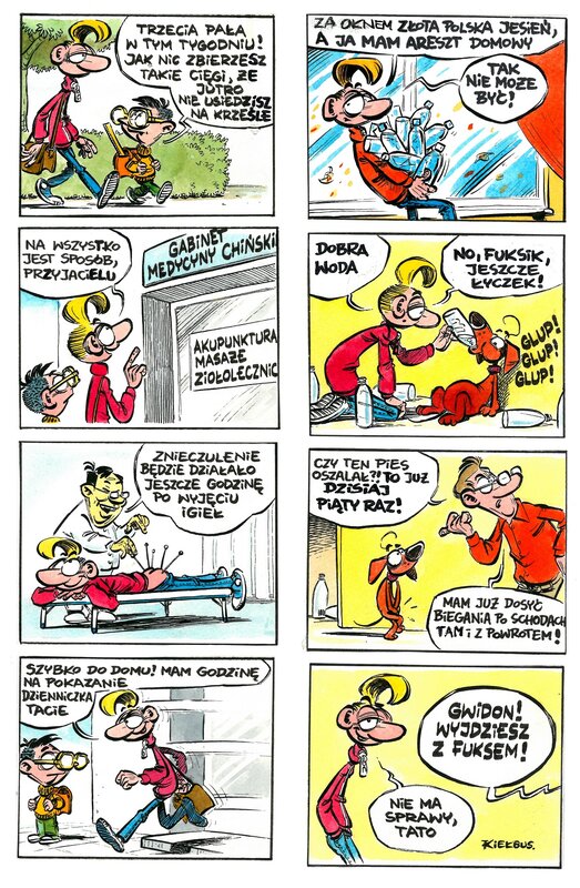 Gwidon by Slawomir Kiełbus - Comic Strip