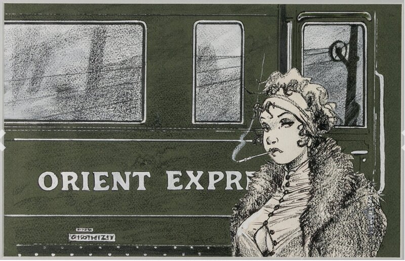 Loisel - Illustration Originale - Orient Express Brazil #1 - Original Illustration