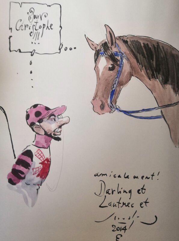 Darling et Lautrec by Gradimir Smudja - Sketch