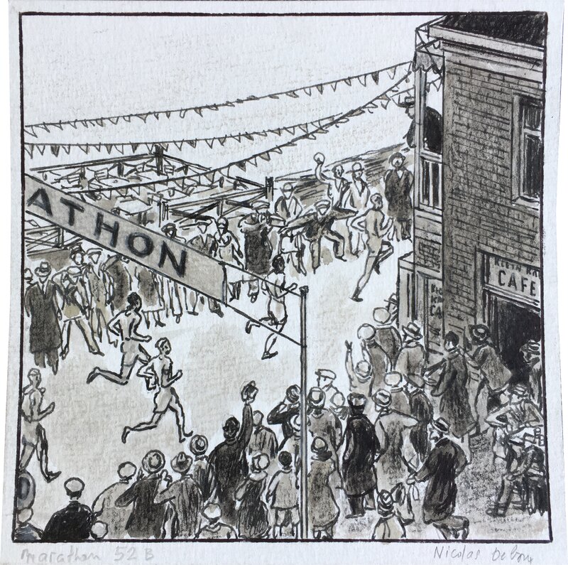 Marathon - p.52 by Nicolas Debon - Comic Strip