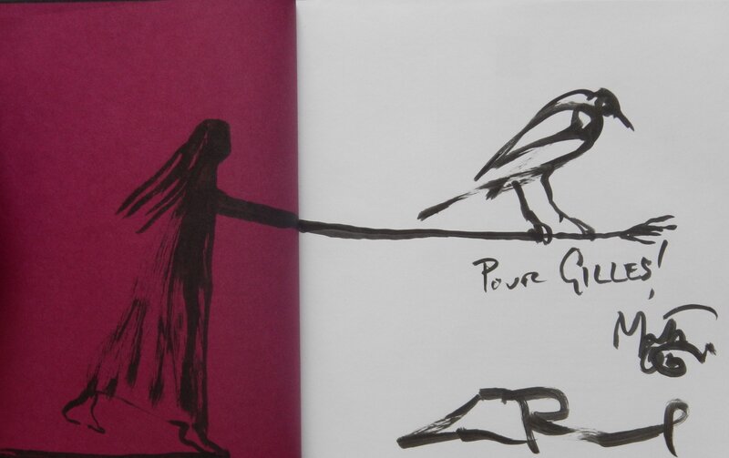 Lou Reed  /  Mattotti   The Raven - Sketch