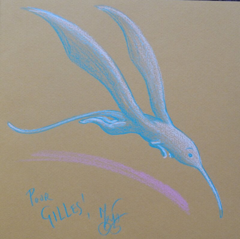 Lorenzo Mattotti, Le Mystere des Anciennes Creatures - Sketch