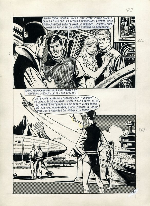 Sidéral 20 - La spirale du temps, pg. 93 by Alan Doyer - Comic Strip