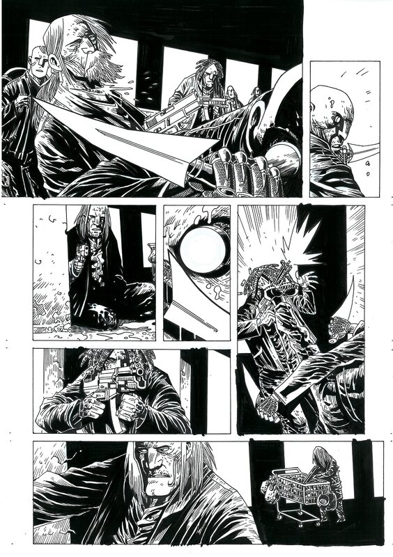 9 mm - page 39 par Janusz Pawlak - Planche originale