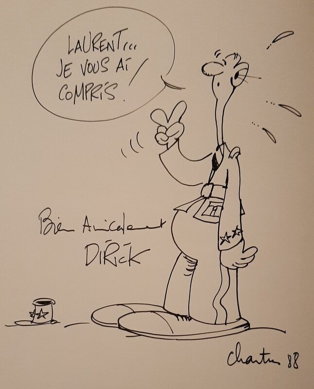 Le grand Charles by Jean-Pierre Dirick - Sketch
