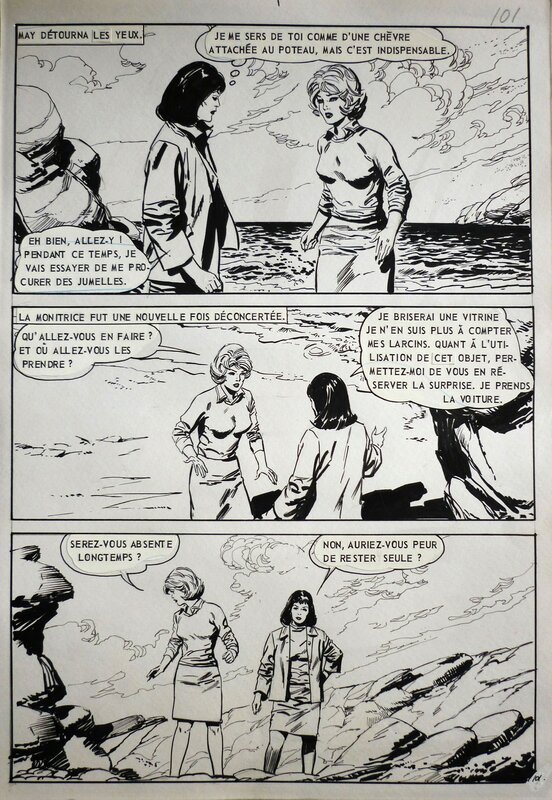 Atomos 03 - Madame Atomos frappe à la tête, pg 101 by Antonio Garcia - Comic Strip