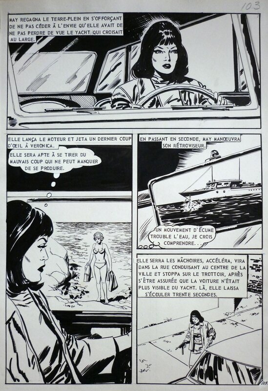 Atomos 03 - Madame Atomos frappe à la tête, pg 103 by Antonio Garcia - Comic Strip