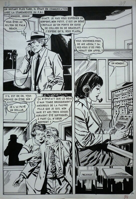 Atomos 05 - Miss Atomos, pg 22 by Antonio Garcia - Planche originale