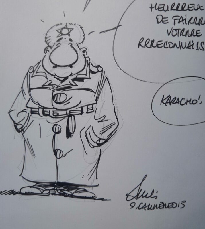 Leo loden by Serge Carrère - Sketch