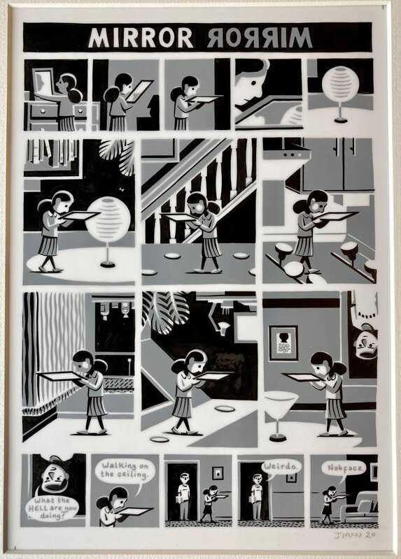 Jon McNaught - Mirror Mirror - Comic Strip