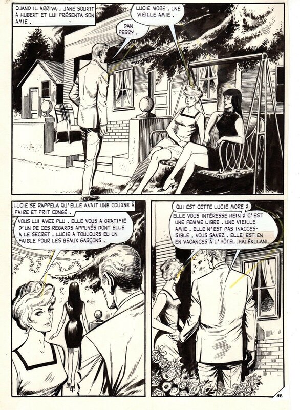 Oss 117 #38 - Plan de bataille, pg. 92 by Armando Sanchez - Comic Strip