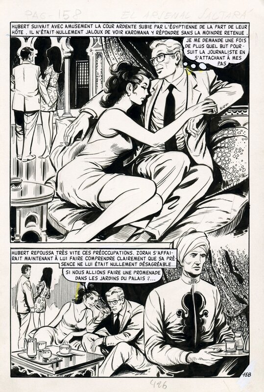 Oss 117 #54 - L'arsenal sautera, pg. 158 by Armando Sanchez - Comic Strip