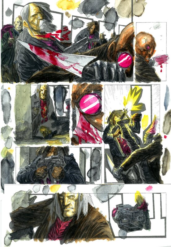 Janusz Pawlak, 9 mm - page 39 - colour - Comic Strip