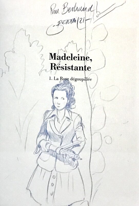 DOMINIQUE BERTAIL - Madeleine, Résistante tome 1 - planche originale 85