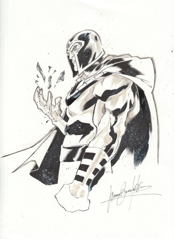 Magneto par Simone Buonfantino - Dédicace