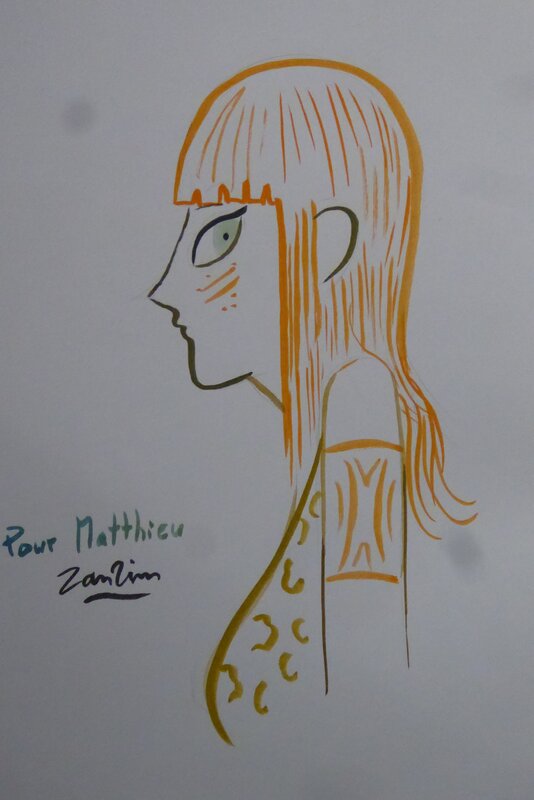 L ile aux femmes by Zanzim - Sketch