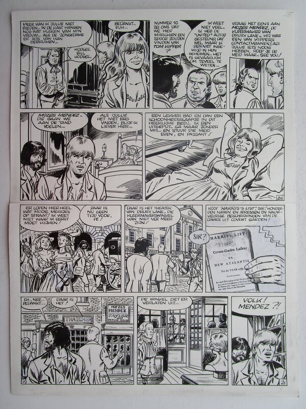 Hec Leemans, Bakelandt - De doder van Covent Garden - Comic Strip