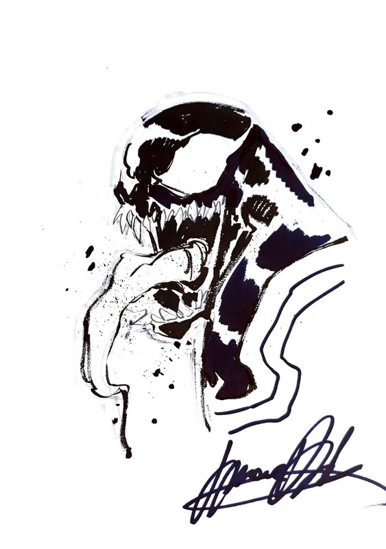 Venom par Simone Buanfantino - Dédicace