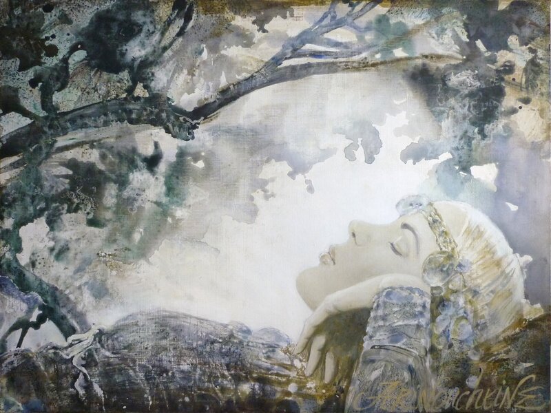 Andréi Arinouchkine, Helene-La-Belle (Sleeping Beauty) - Œuvre originale