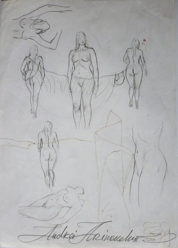 Prelim by Andréi Arinouchkine - Original art