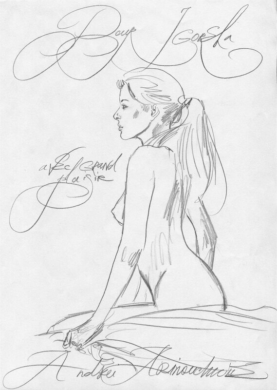 Prelim by Andréi Arinouchkine - Original art