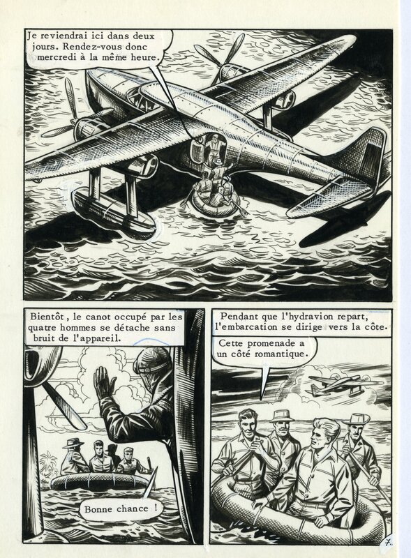 René Brantonne, Rdv en Extrème-Orient - Comic Strip