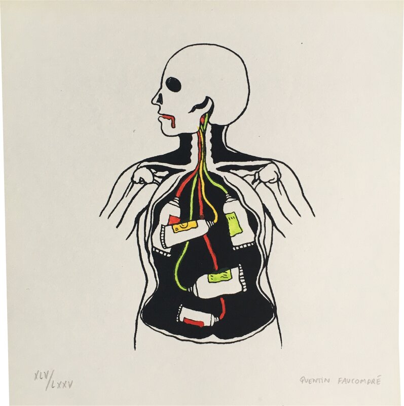 Peinture par Quentin Faucompré - Mise en couleur