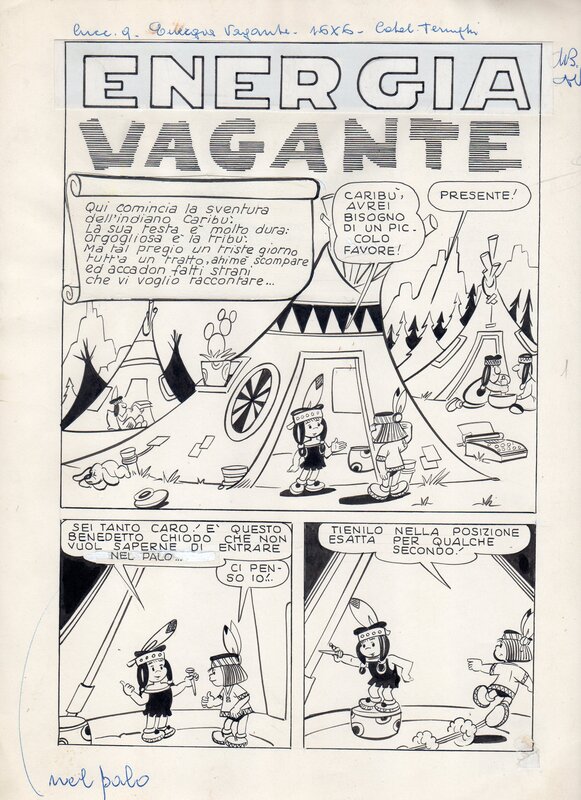 Caribou ! by Antonio Terenghi - Comic Strip