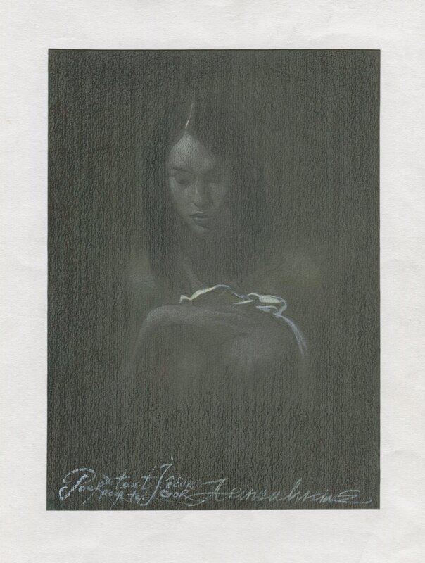Pastel drawing by Andréi Arinouchkine - Sketch