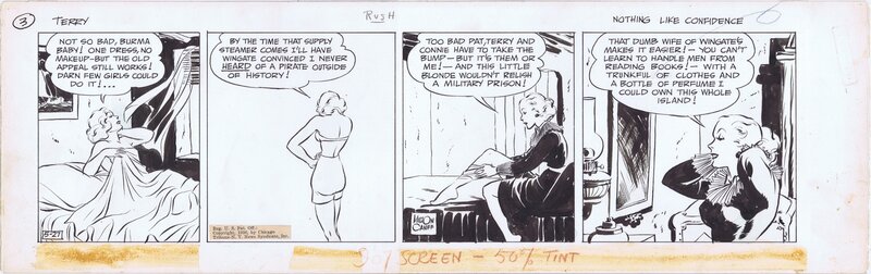 Terry and Pirates 5/27/36 by Milton Caniff - Comic Strip
