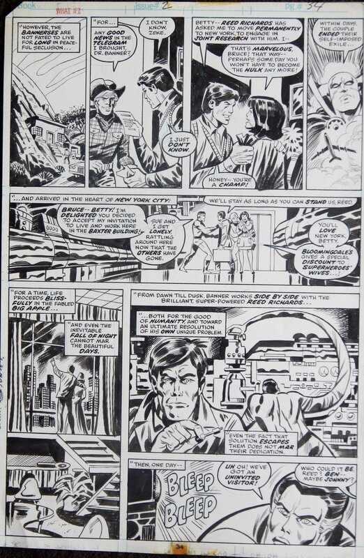 What if    Issue 2 par Herb Trimpe, Tom Sutton, Roy Thomas - Planche originale