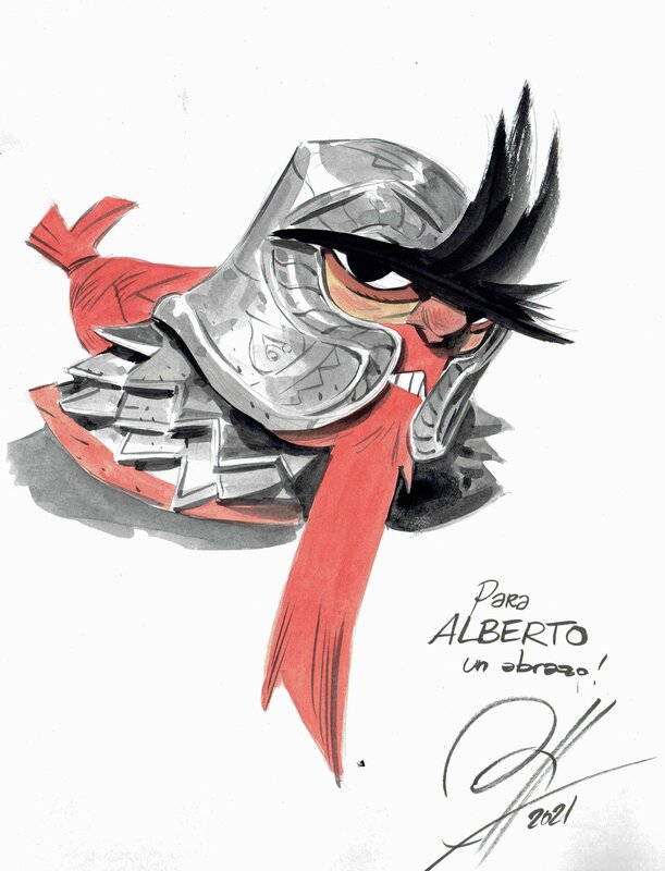 Brigada (Erwin) by Enrique Fernandez - Original Illustration