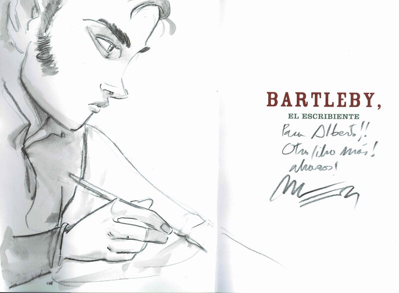 Bartleby by Jose Luis Munuera - Sketch