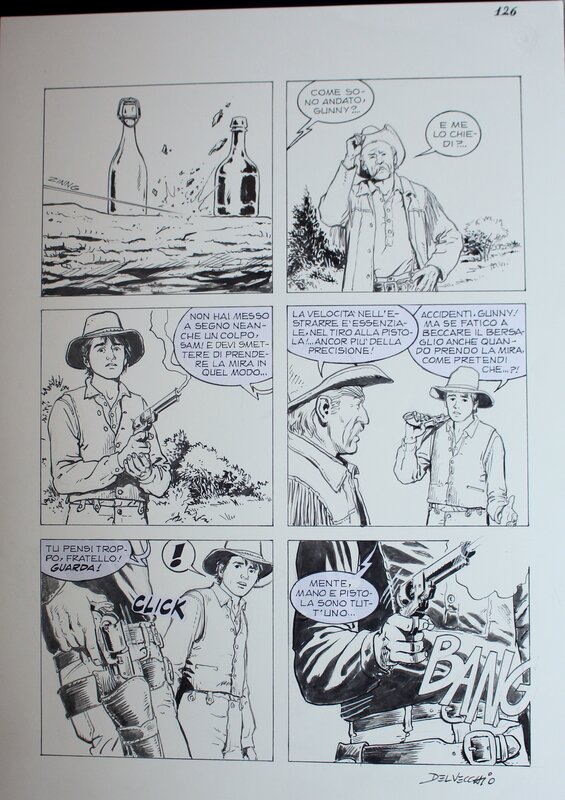 Pasquale Del Vecchio, Nueces Valley - Maxi Tex n. 21 - Comic Strip