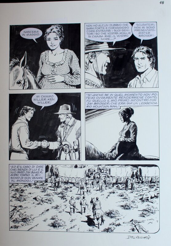 Pasquale Del Vecchio, Nueces Valley - Maxi Tex n. 21 - Comic Strip