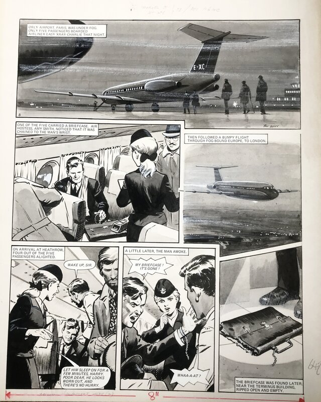 Bill Lacey, Number 13 Marvel Street - Planche originale
