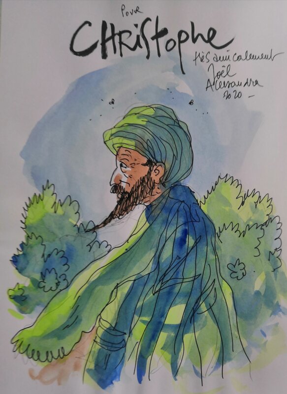 Joël Alessandra, Les voyages D Ibn Battuta - Sketch