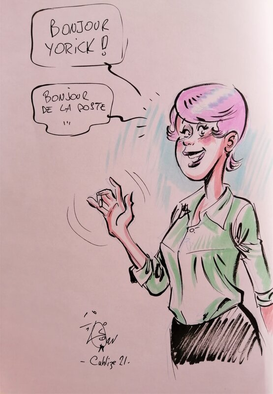 Les postiers T.1 by Boris Du Vigan - Sketch
