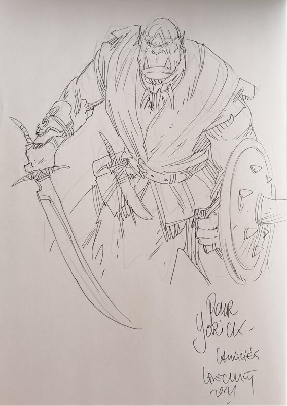 Jérôme Lereculey, Wollodrïn T.2 Le matin des cendres - Sketch