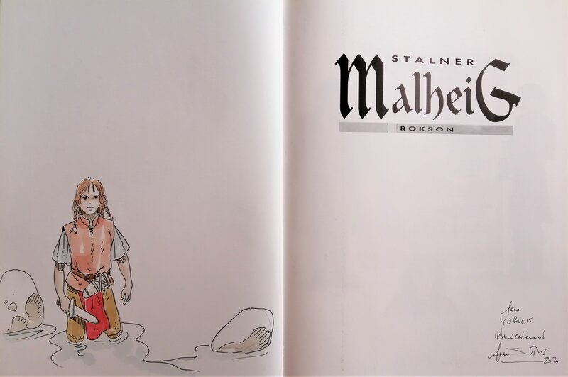 Malheig T.4 Rokson by Jean-Marc Stalner - Sketch