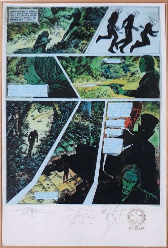 Lone Sloane, Gaïl par Philippe Druillet - Mise en couleur