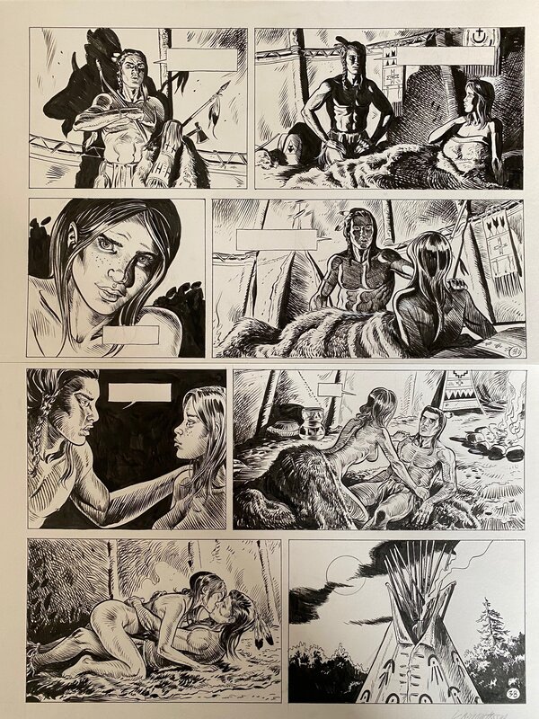 Wild West by Jacques Lamontagne - Comic Strip