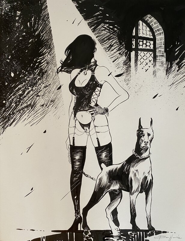 Erotique par Afif Ben Hamida - Illustration originale